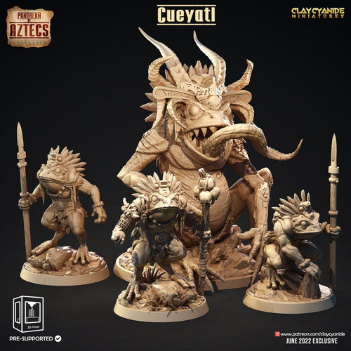 Cueyatl - Pantheon of the Aztecs - Clay Cyanide - Sigmarite Boutique