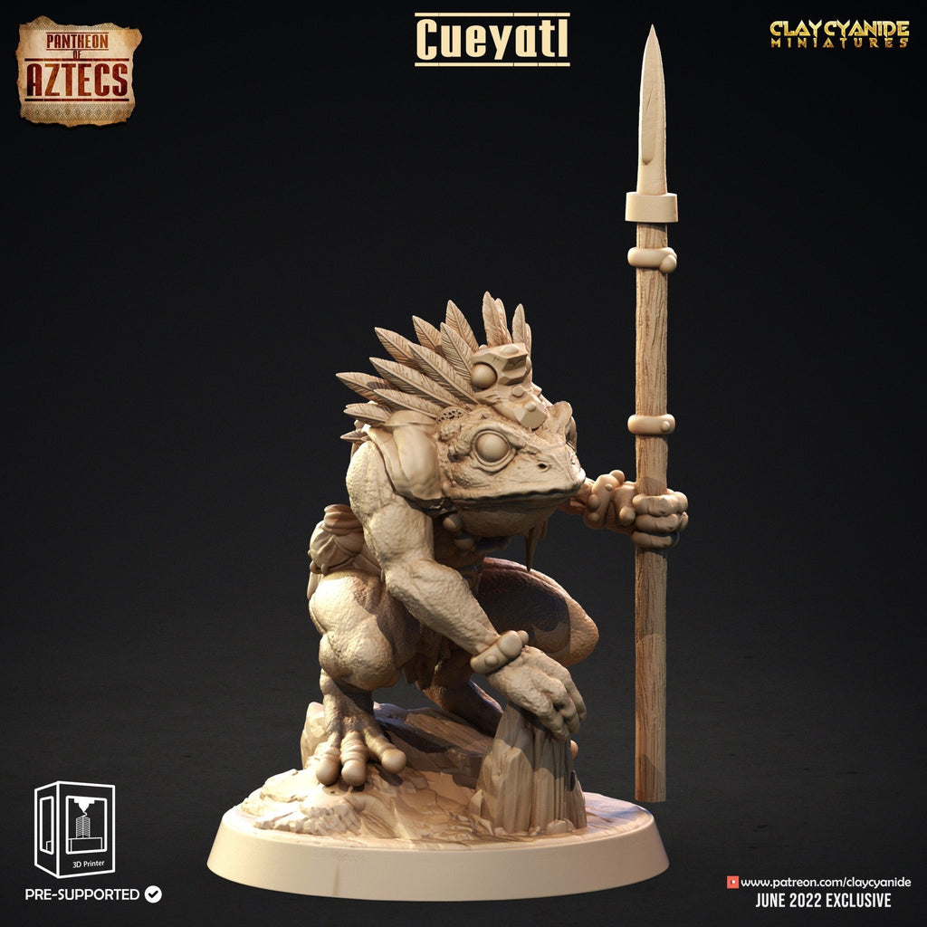 Cueyatl - Pantheon of the Aztecs - Clay Cyanide - Sigmarite Boutique