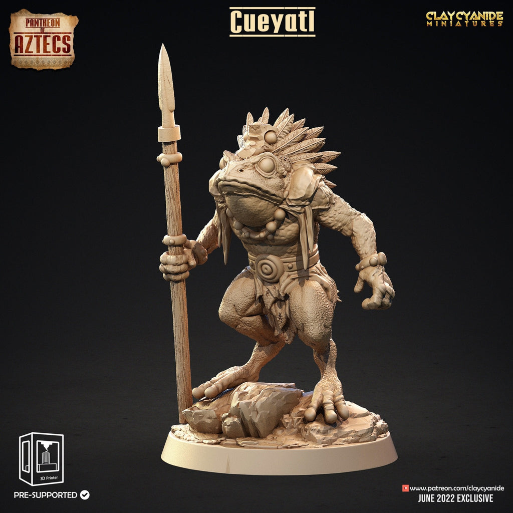 Cueyatl - Pantheon of the Aztecs - Clay Cyanide - Sigmarite Boutique