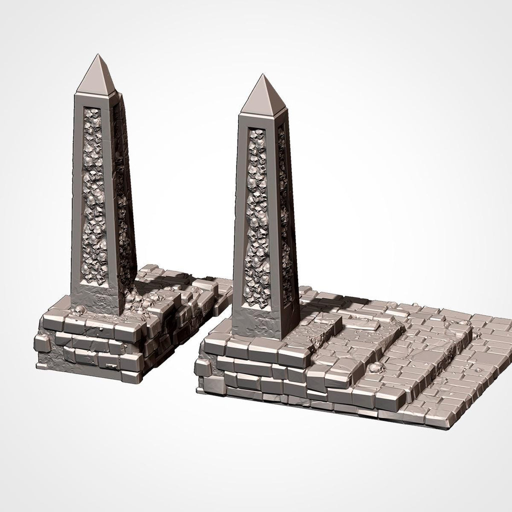 Cursed Mausoleum Gothic Cemetery Ruins for DnD, RPGs & 28mm Fantasy Wargaming - Sigmarite Boutique