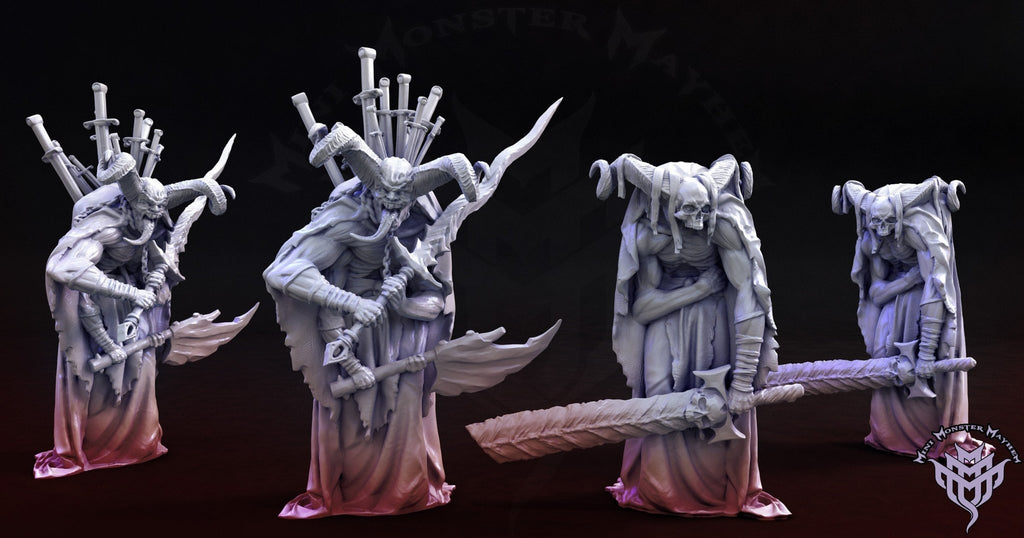 Cursed Monks - The Light Corrupted - Mini Monster Mayhem - Sigmarite Boutique
