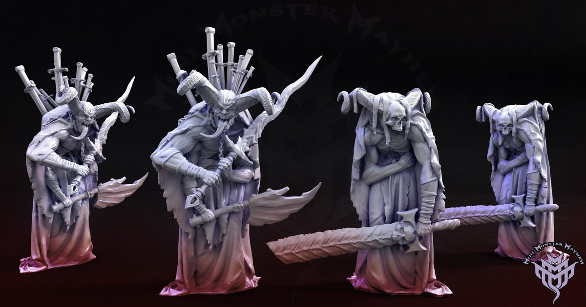 Cursed Monks - The Light Corrupted - Mini Monster Mayhem - Sigmarite Boutique