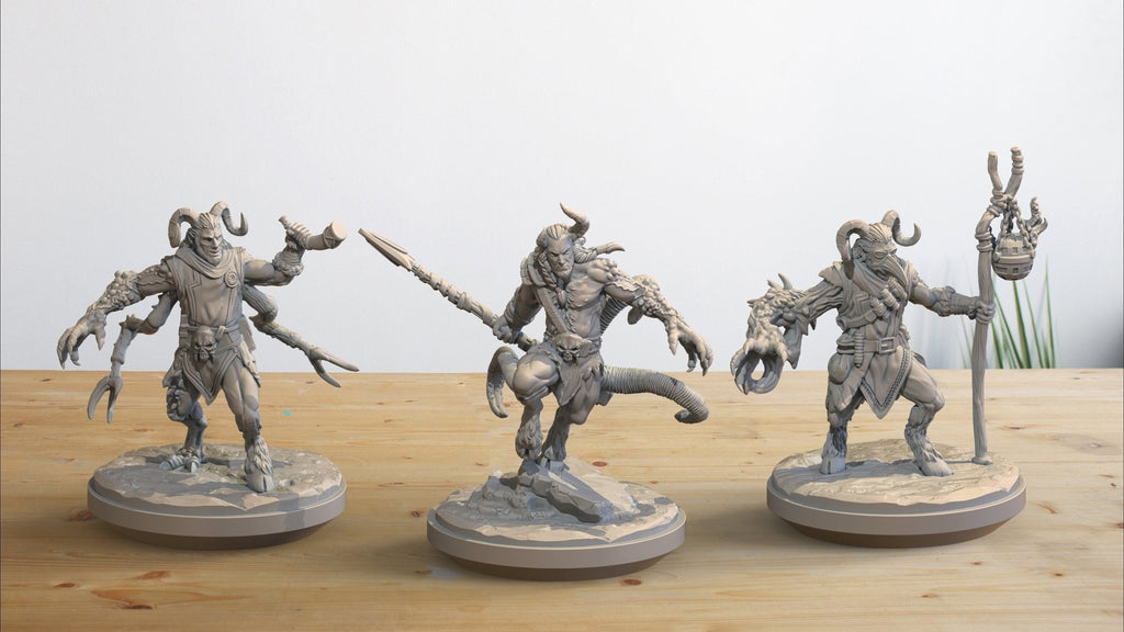 Cursed Satyrs - Wrath of God - Clay Cyanide - Sigmarite Boutique