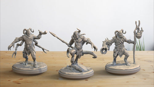Cursed Satyrs - Wrath of God - Clay Cyanide - Sigmarite Boutique