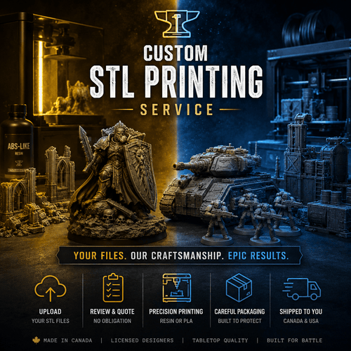 Custom Model Printing Quote - Sigmarite Boutique