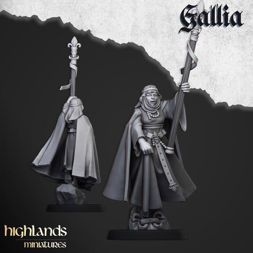 Damsel of Gallia on Foot - Highlands Miniatures - Sigmarite Boutique