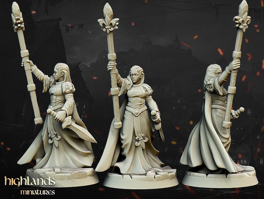 Damsel of the Lady - Highlands Miniatures - Sigmarite Boutique