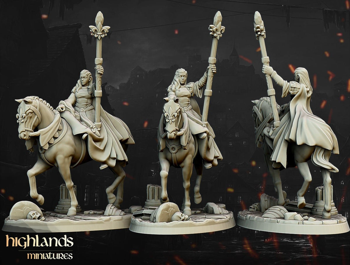 Damsel of the Lady - Highlands Miniatures - Sigmarite Boutique