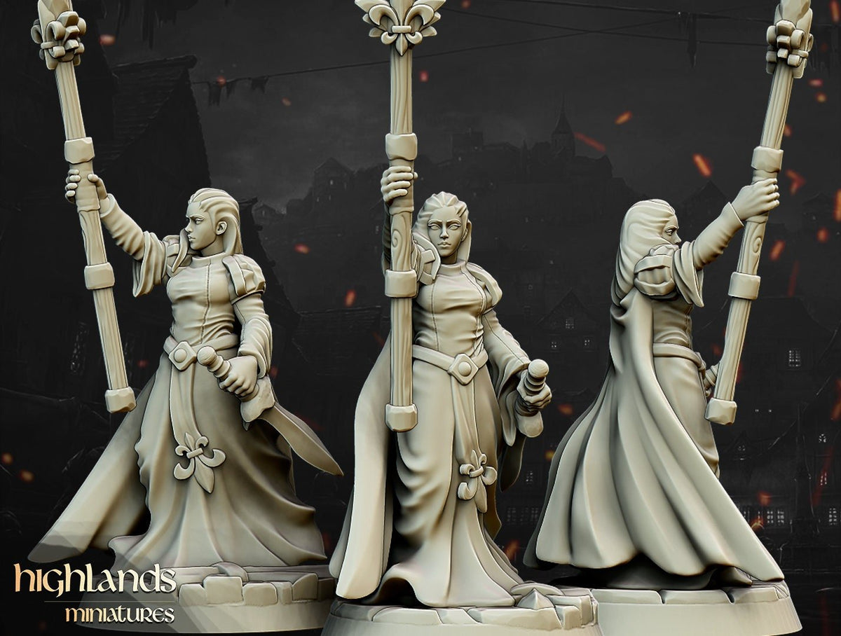 Damsel of the Lady - Highlands Miniatures - Sigmarite Boutique