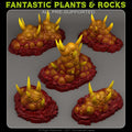 Dangerous Aberrant Plants - Fantasy Scatter Terrain for DnD, RPGs & 28mm Wargaming Resin Printed Terrain Set - Sigmarite Boutique