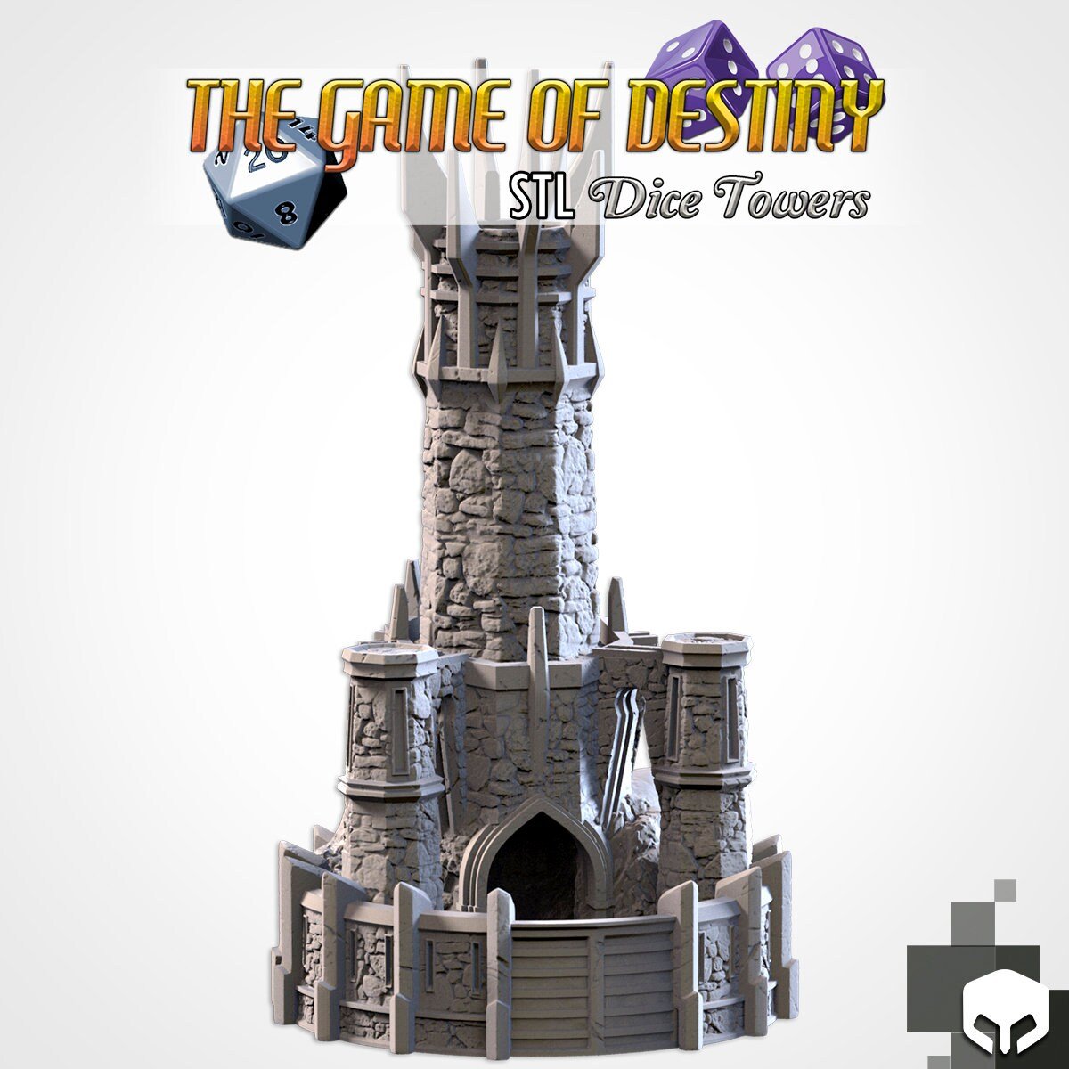 Dark Tower - Dice Tower - Txarli Factory - Sigmarite Boutique