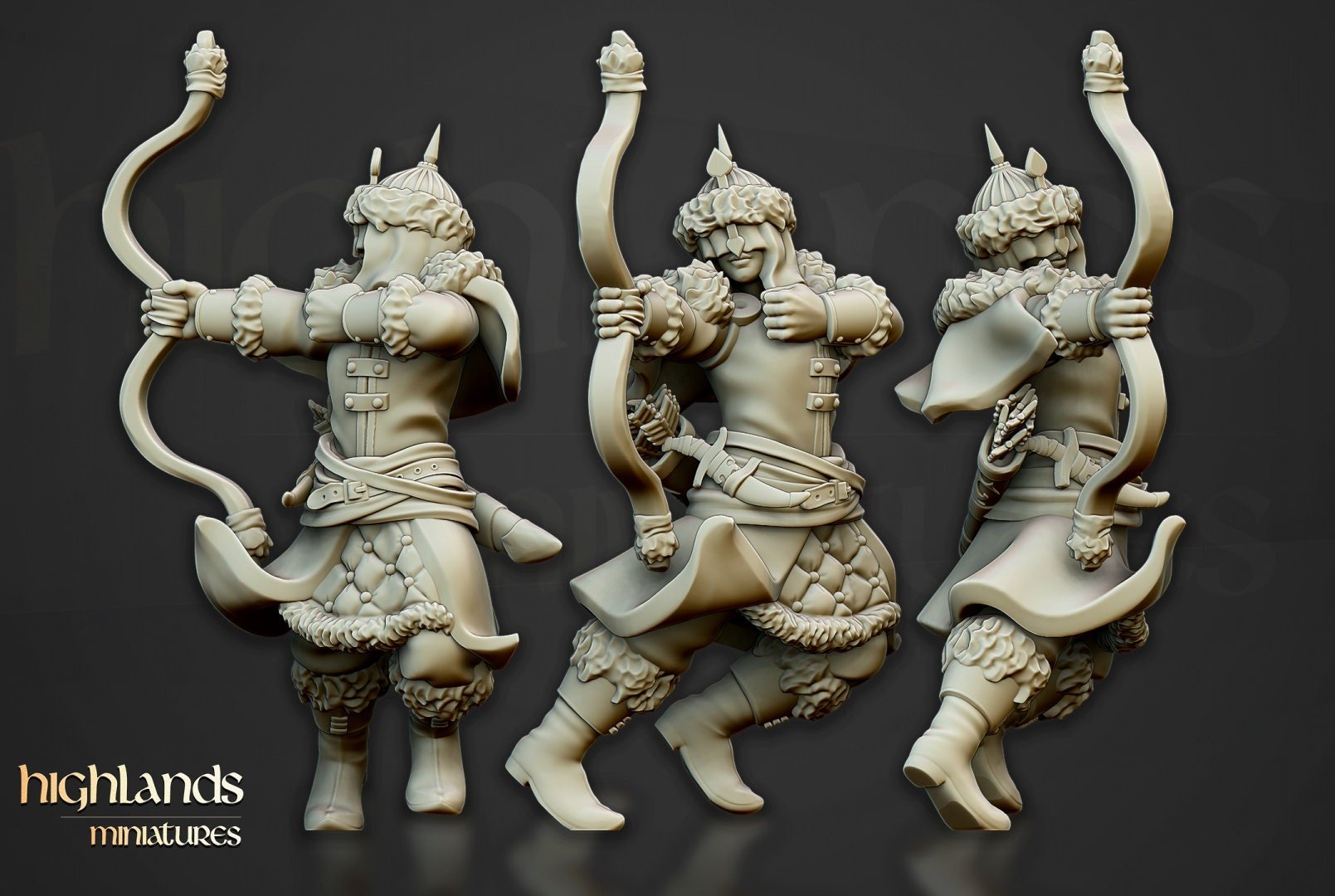 Daughters of Volhynia - Archers - Highlands Miniatures - Sigmarite Boutique
