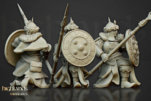 Daughters of Volhynia - Spears - Highlands Miniatures - Sigmarite Boutique