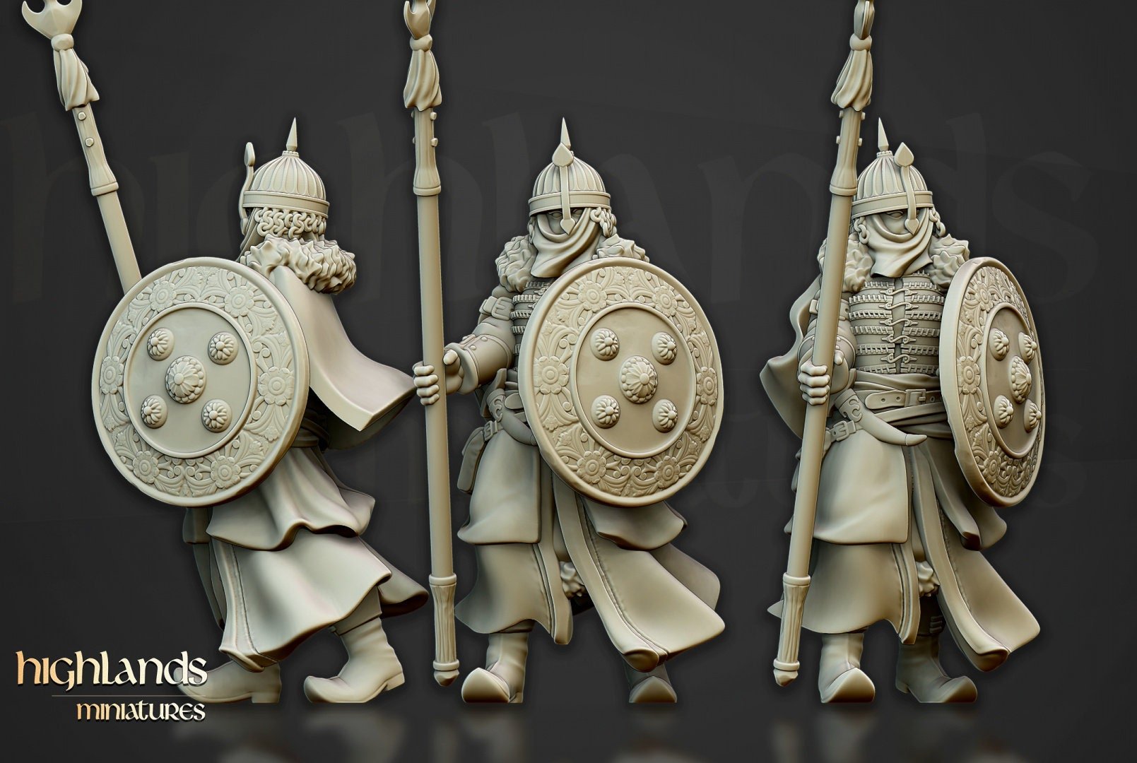Daughters of Volhynia - Spears - Highlands Miniatures - Sigmarite Boutique