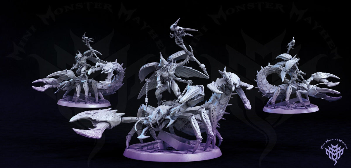 Deathstalker Scorpion with Rider Option - Infestation - Mini Monster Mayhem - Sigmarite Boutique