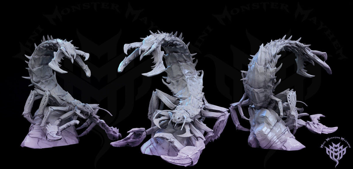 Deathstalker Scorpion with Rider Option - Infestation - Mini Monster Mayhem - Sigmarite Boutique