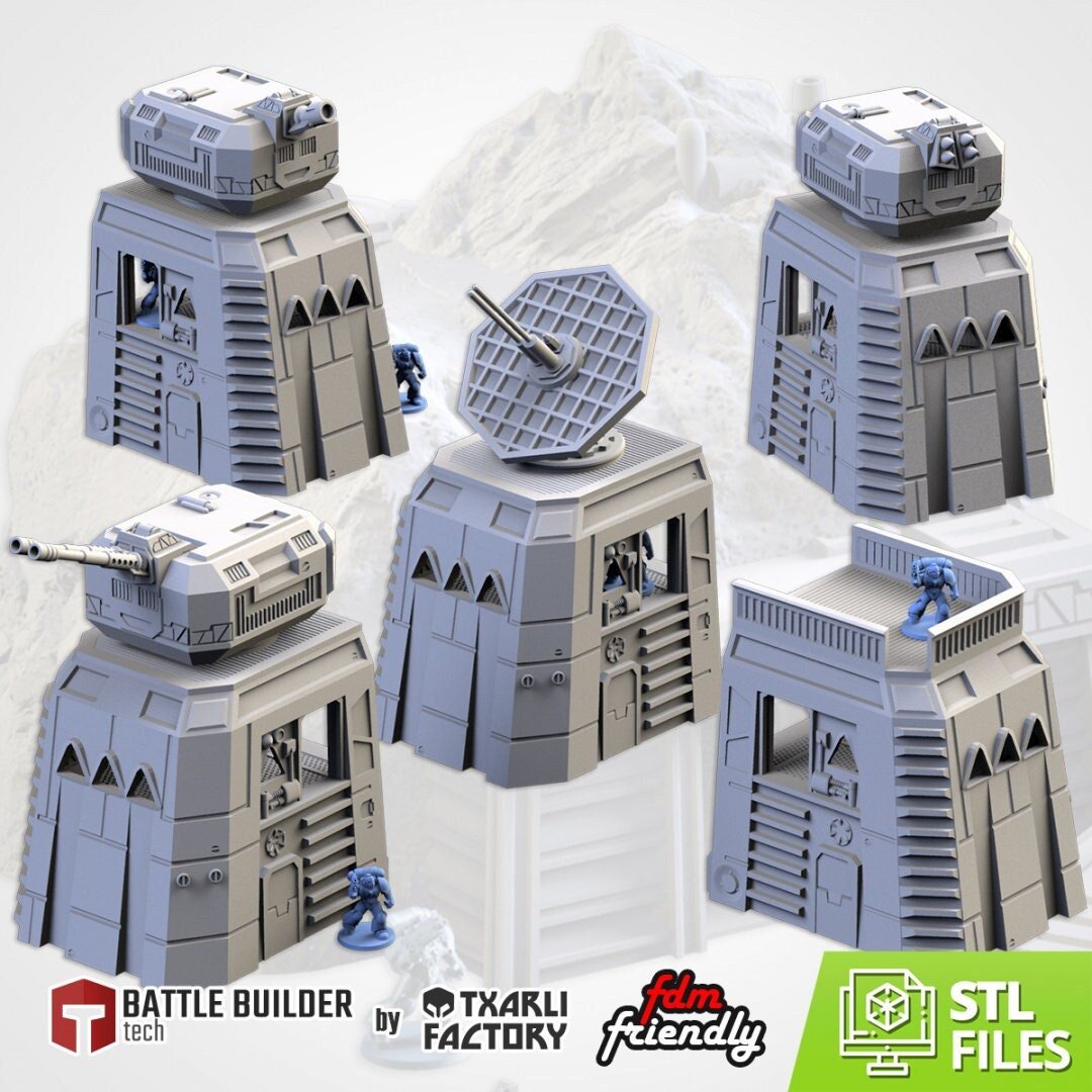 Defense Turrents - Txarli Factory - Sigmarite Boutique