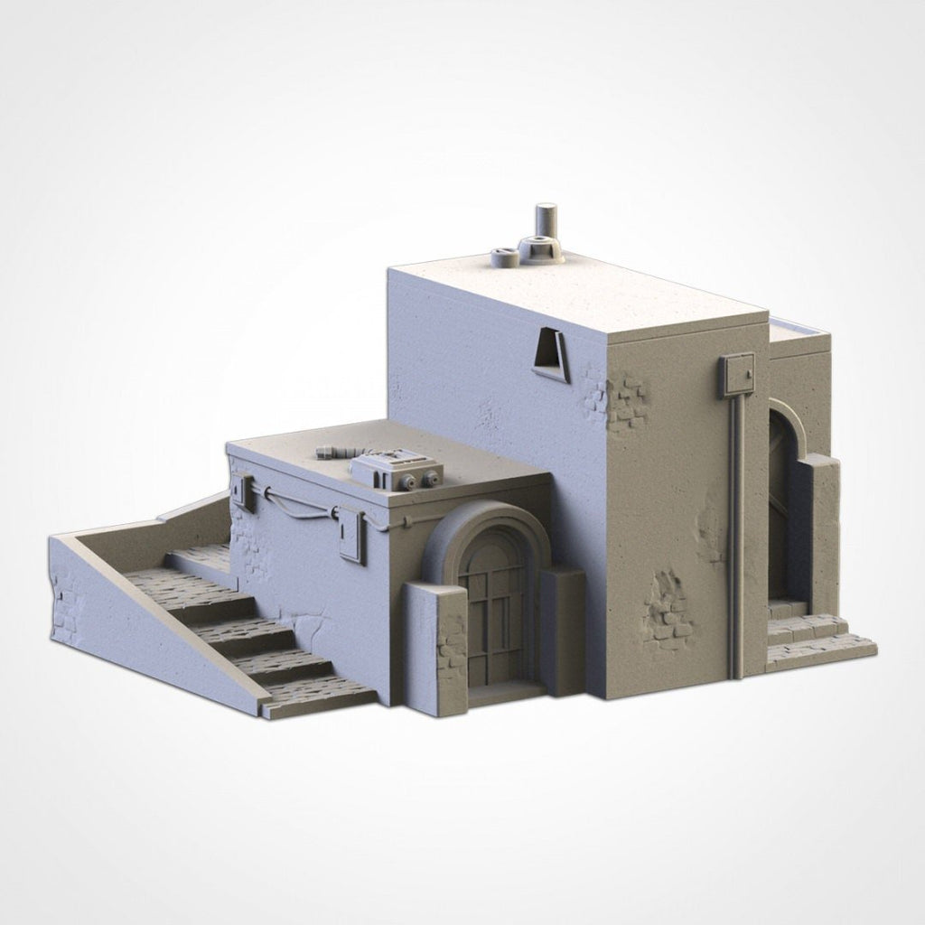 Desert Buildings Series 2 - Txarli Factory - Sigmarite Boutique