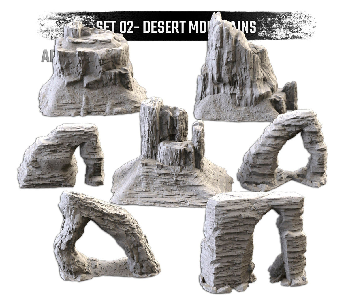 Desert Mountains - Txarli Factory - Sigmarite Boutique
