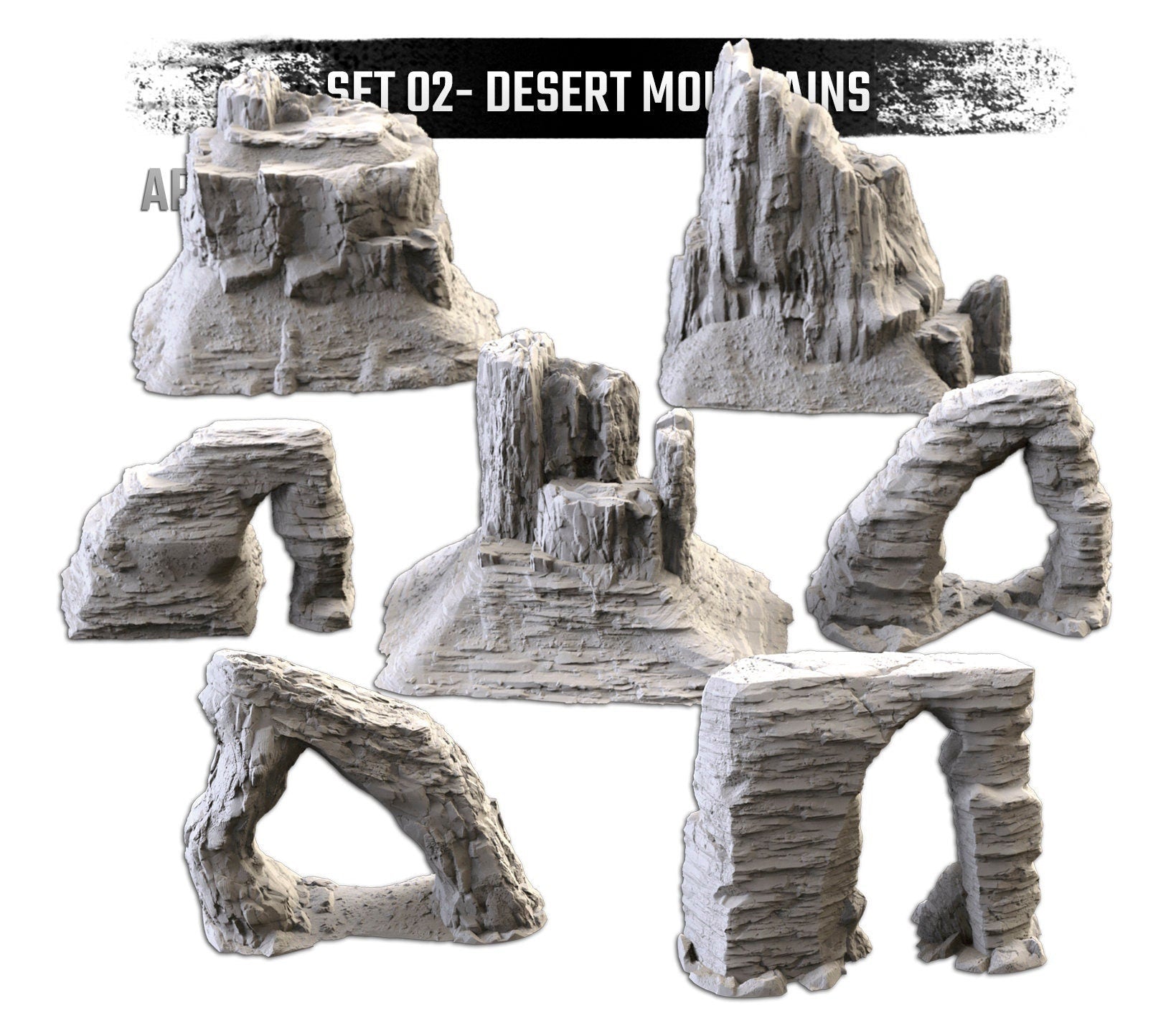 Desert Mountains - Txarli Factory - Sigmarite Boutique