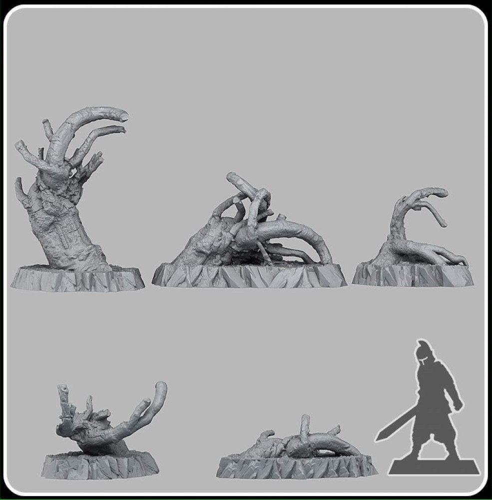 Desolation Trees - Fantastic Plants and Rocks - Print Your Monsters - Sigmarite Boutique