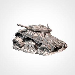 Destroyed Vehicles - Sci-Fi Battlefield Wreckage Terrain - Txarli Factory - Sigmarite Boutique