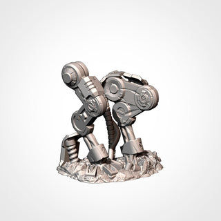 Destroyed Vehicles - Sci-Fi Battlefield Wreckage Terrain - Txarli Factory - Sigmarite Boutique