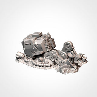 Destroyed Vehicles - Sci-Fi Battlefield Wreckage Terrain - Txarli Factory - Sigmarite Boutique