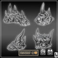 District 0012 - Bile Piles - SciFi Terrain - 3D Printed PLA Plastic - Sigmarite Boutique