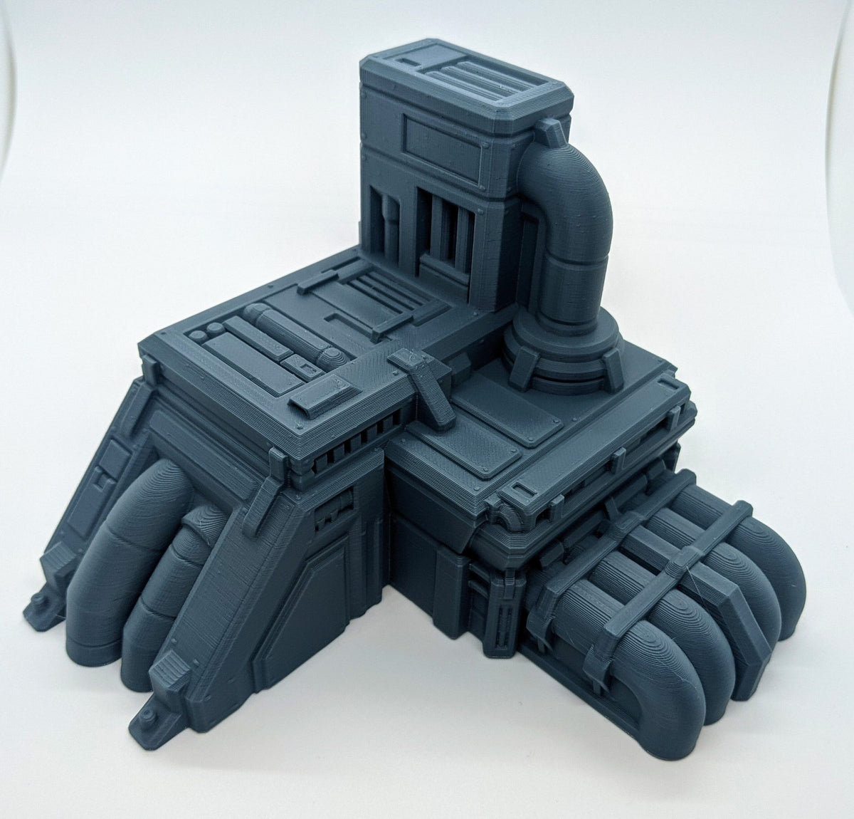 District 0012 - Control Stations - SciFi Terrain - 3D Printed PLA Plastic - Sigmarite Boutique