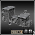 District 0012 - Fuel Loading Station - SciFi Terrain - 3D Printed PLA Plastic - Sigmarite Boutique