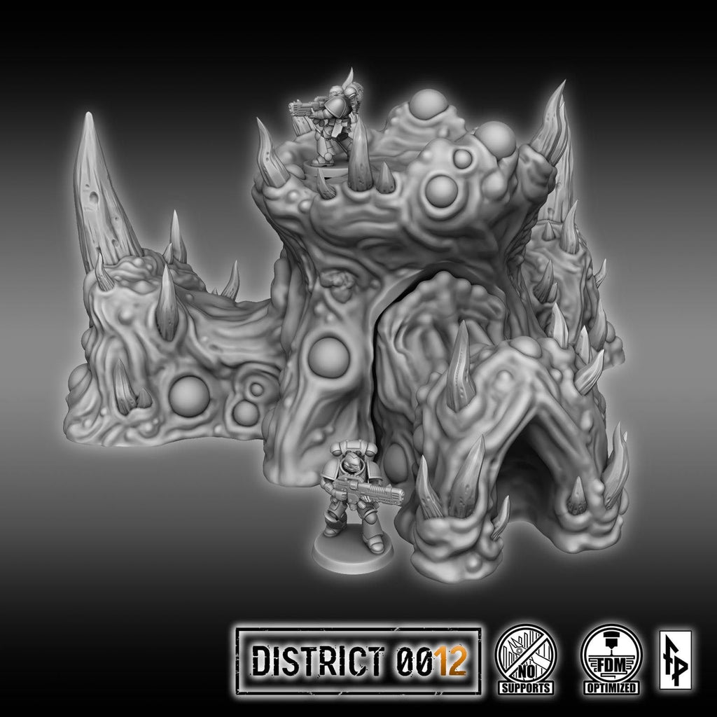 District 0012 - Mothers - SciFi Terrain - 3D Printed PLA Plastic - Sigmarite Boutique