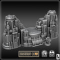 District 0012 - Nuclear Pump - SciFi Terrain - 3D Printed PLA Plastic - Sigmarite Boutique