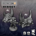 District 0012 - Plague Scatter Terrain - SciFi Terrain - 3D Printed PLA Plastic - Sigmarite Boutique