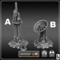 District 0012 - Radio Towers - SciFi Terrain - 3D Printed PLA Plastic - Sigmarite Boutique