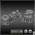 District 0012 - Reactor Control - SciFi Terrain - 3D Printed PLA Plastic - Sigmarite Boutique