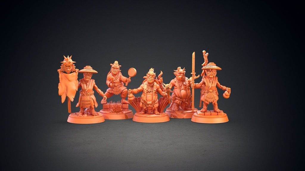 Dokkaebi - Korean Mythology - Clay Cyanide - Sigmarite Boutique