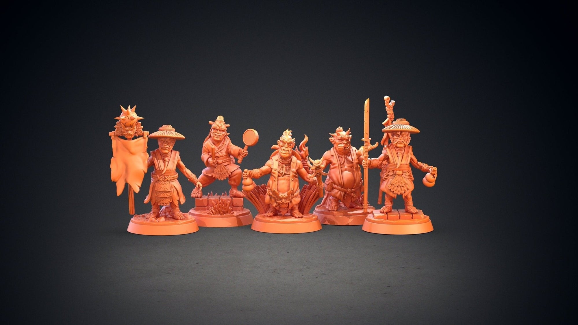 Dokkaebi - Korean Mythology - Clay Cyanide - Sigmarite Boutique