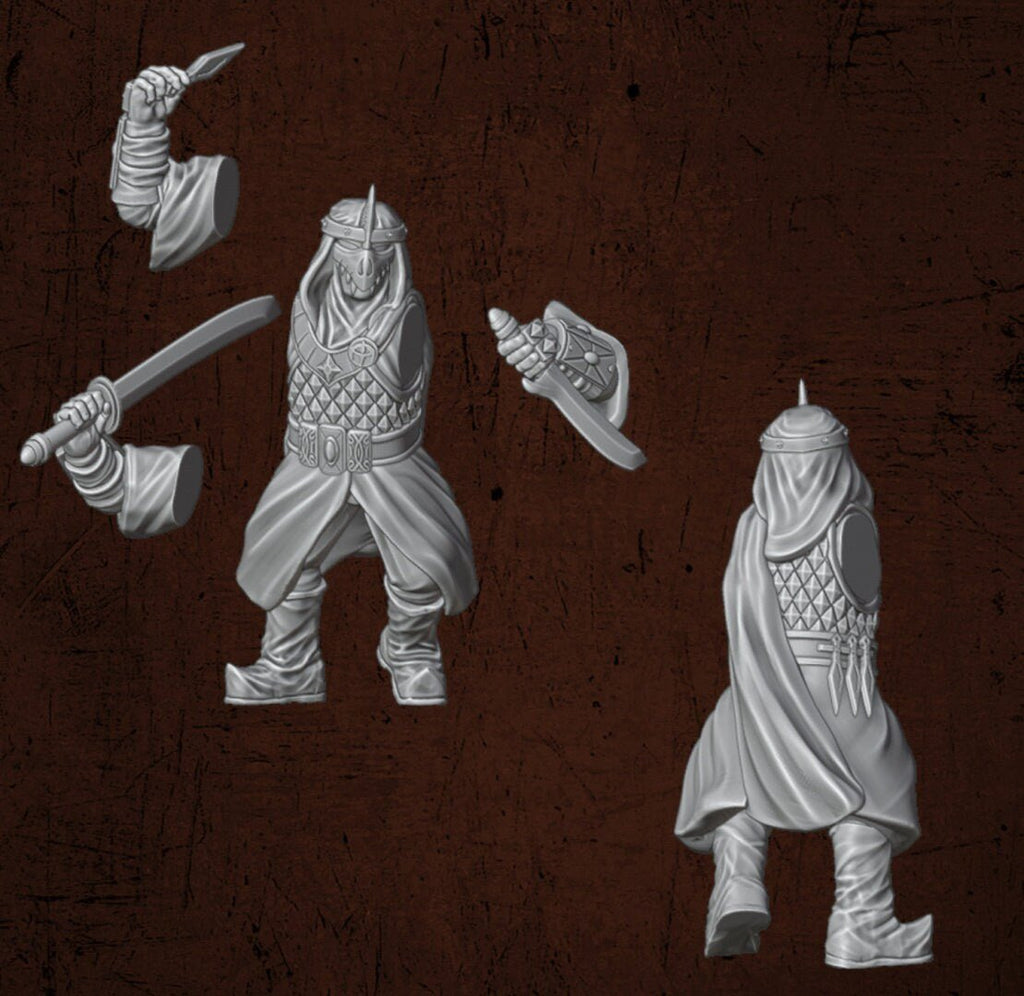 Dragon Cult Assassins - Dark Lords Fallen Legions - Quartermaster 3D - Sigmarite Boutique