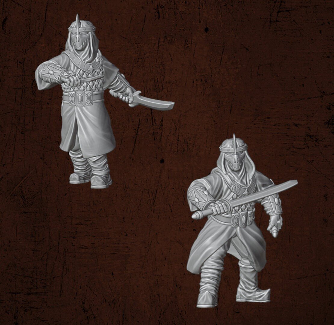 Dragon Cult Assassins - Dark Lords Fallen Legions - Quartermaster 3D - Sigmarite Boutique