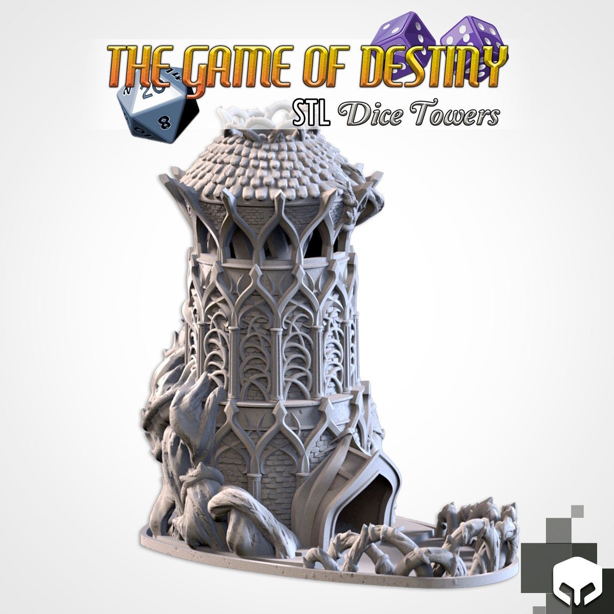 Druids Tower - Dice Tower - Txarli Factory - Sigmarite Boutique