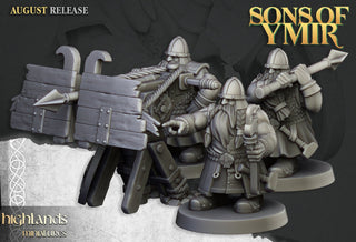 Dwarf Ballista - Sons of Ymir - Highlands Miniatures - Sigmarite Boutique