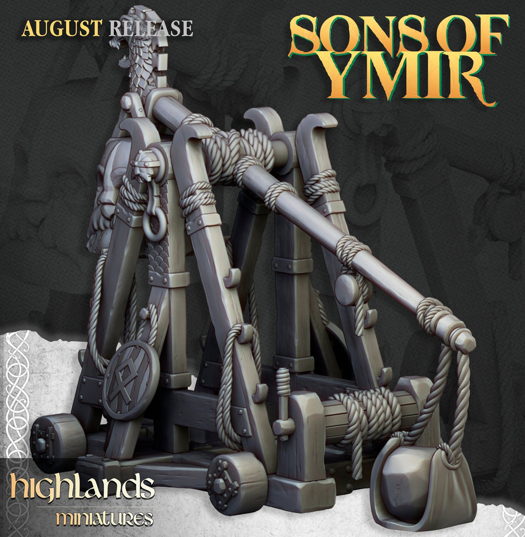Dwarf Catapult - Sons of Ymir - Highlands Miniatures - Sigmarite Boutique