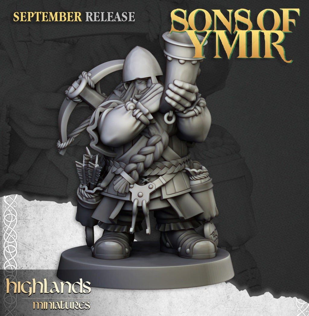 Dwarf Crossbowmen - Sons of Ymir - Highlands Miniatures - Sigmarite Boutique