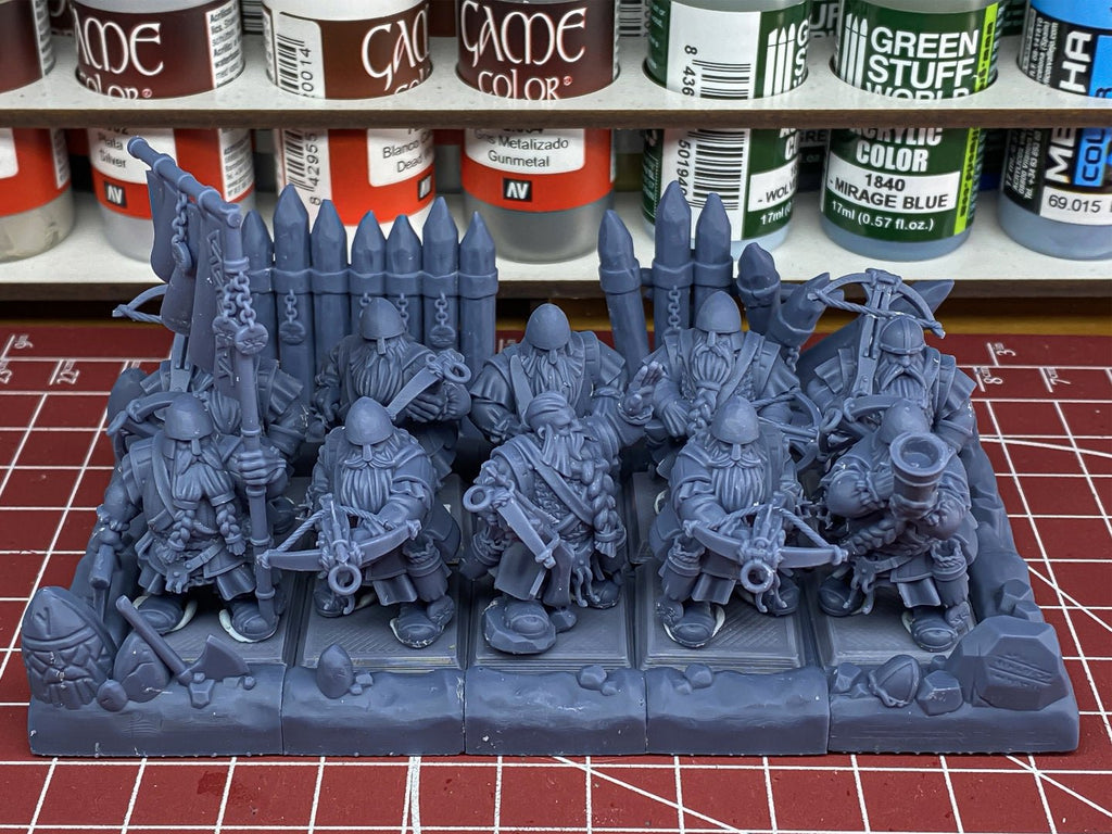 Dwarf Crossbowmen - Sons of Ymir - Highlands Miniatures - Sigmarite Boutique