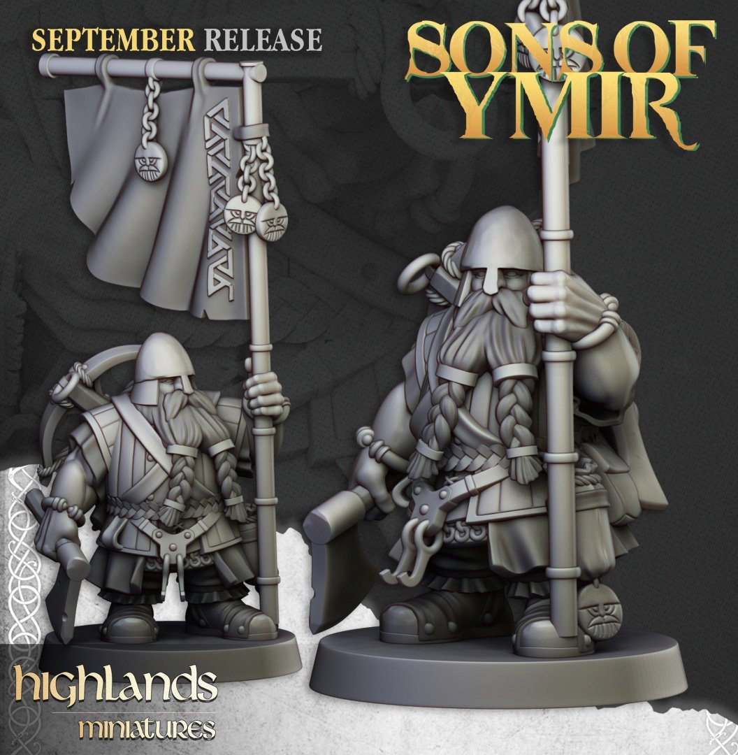 Dwarf Crossbowmen - Sons of Ymir - Highlands Miniatures - Sigmarite Boutique