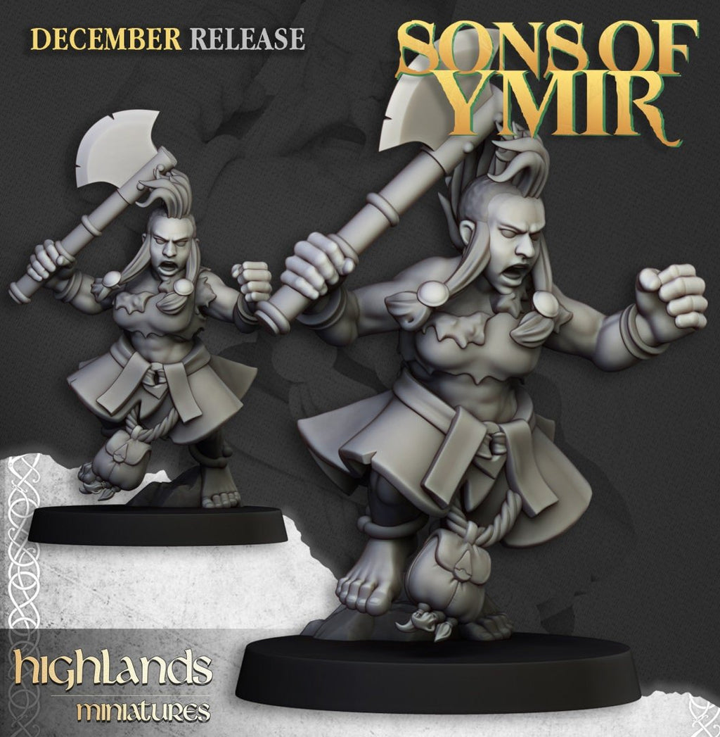 Dwarf Deathseekers - Sons of Ymir - Highlands Miniatures - Sigmarite Boutique