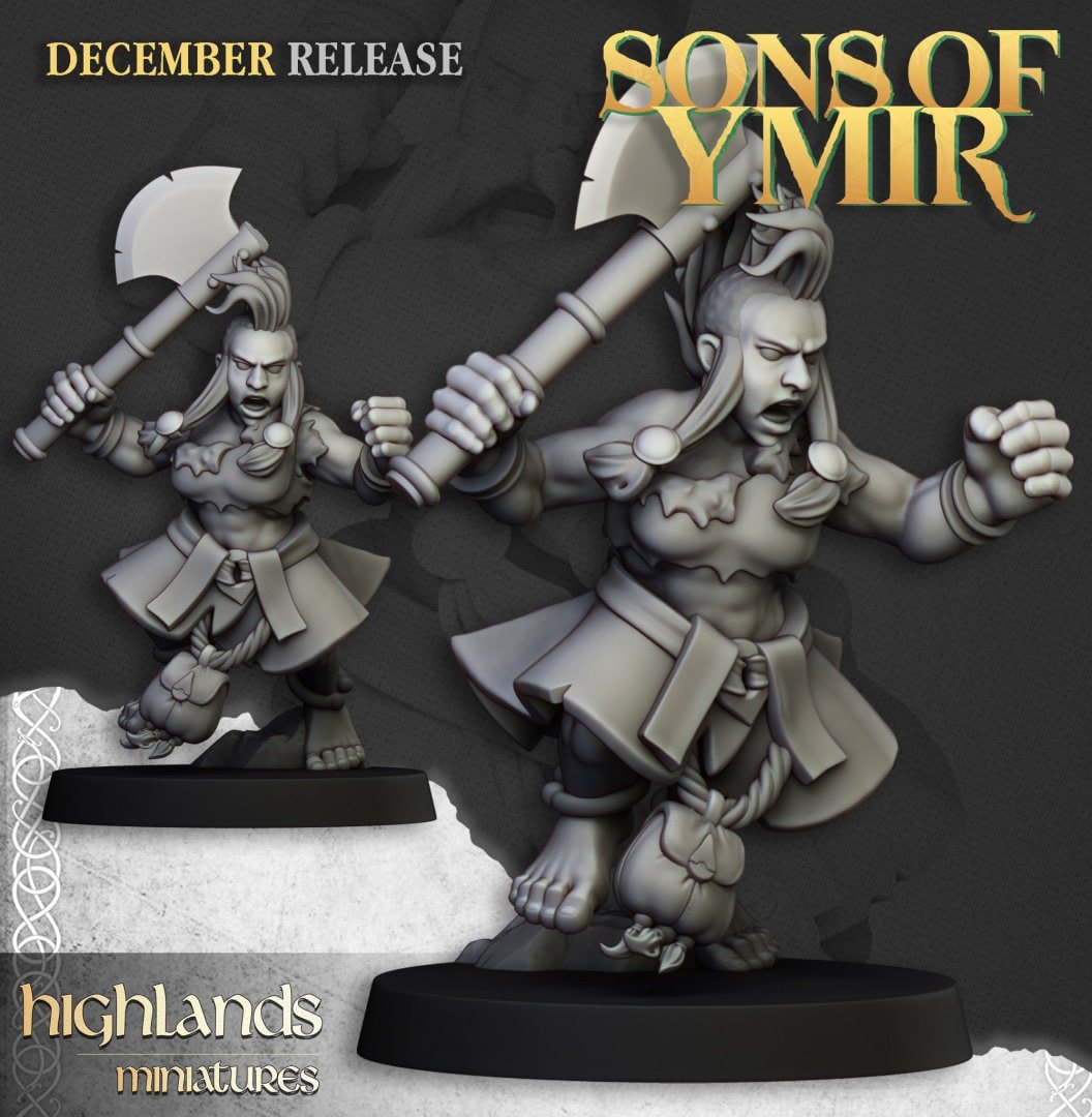 Dwarf Deathseekers - Sons of Ymir - Highlands Miniatures - Sigmarite Boutique