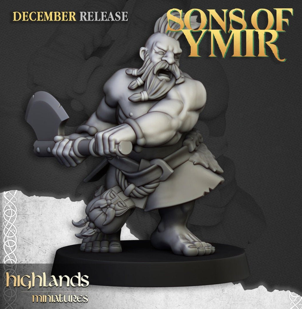 Dwarf Deathseekers - Sons of Ymir - Highlands Miniatures - Sigmarite Boutique
