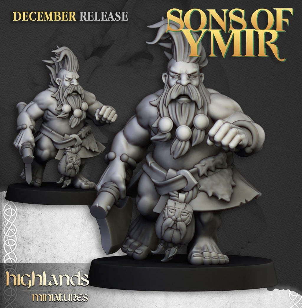 Dwarf Deathseekers - Sons of Ymir - Highlands Miniatures - Sigmarite Boutique